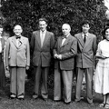 Siv Arbring, Tore Liljeholm, Rune Claesson, Gustaf Thunblad, Rune Karlsson och Vivi Sterner 1956 - 1957